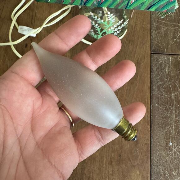 Hand Crafted mason jar lamp floral WELCOME Tulip cutout on shade WORKS - Picture 8 of 9